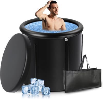 Lexium IJsbad - Ice Bath - Zitbad - Dompelbad - Buitenbad - Bath Bucket - Draagbaar - Geschikt voor Wim Hof Methode