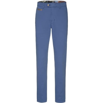 Gardeur Broek Benny-3 Cottonflex 4Nature Organic Soft Cotton Max Comfort Midden Blauw / male