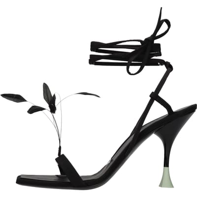 3juin Sandalen zwart