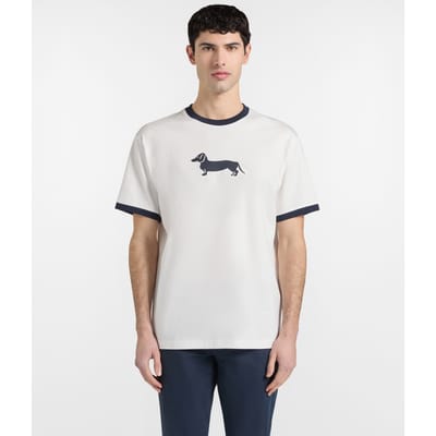 3d white print t-shirt