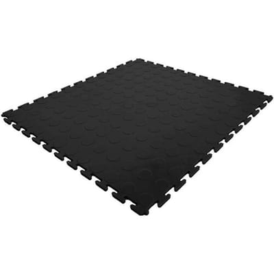 Kunzer 7GBEV10 Werkstattbodenfliese PP Schwarz Werkplaatsvloertegel PP (l x b x h) 510 x 510 x 7 mm 10 stuk(s)