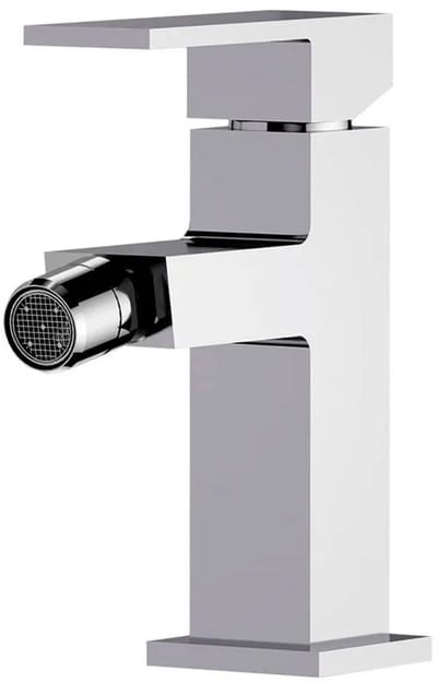 EDM Moderne Eengreeps Wastafelmengkraan met bidet Chroom 5x13.3x15.7cm - Badkamer - Mengkraan - Keukenkraan - Badkamer kraan - inclusief montage materiaal - Keuken - Badkamer - Toilet - Klussen