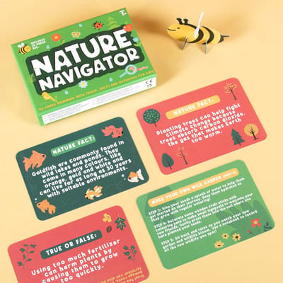 Gift Republic Natuur triviakaarten voor kids