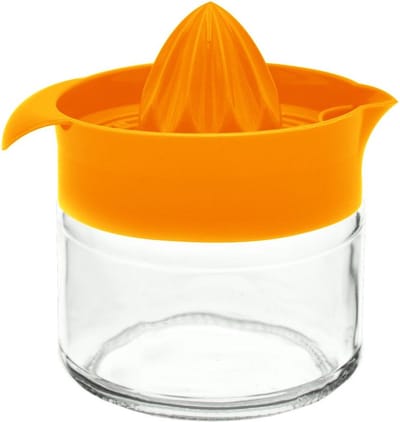 Citruspers Glas 300 ml - Citroenpers - Limoenpers - Handcitruspers - Handmatige - Fruitpers - Sinaasappel
