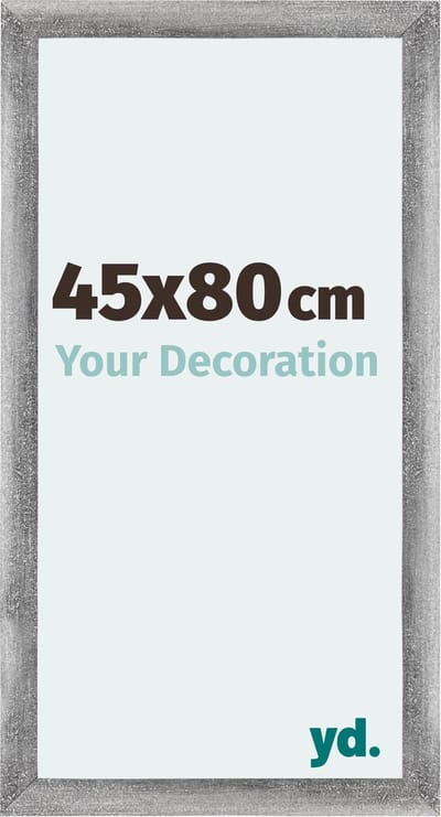 Your Decoration - Fotolijst 45x80 cm - MDF - Grijs Geveegd - Mura