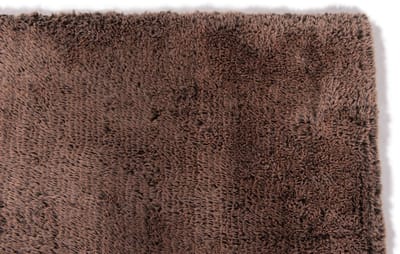 DÉJA Living Vloerkleed 160x230cm - Laagpolig Bruin Stof - Genor