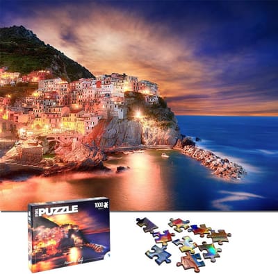 Onmogelijk XXL Puzzel Landschap Wereld Bezienswaardigheid 1000 Stuks Volwassenen