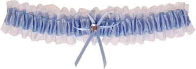 Kousenband blauw