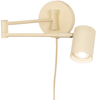 Lumidora Wandlamp 75654 - Voor binnen - TON - GU10 - Geel - Metaal