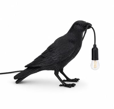 Vogel Design Lamp - Kraai - Verlichting - Tafellamp