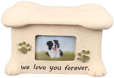 Allecto - Honden As Bewaarbox - Compacte Herinneringsurn voor Huisdieren - Foto Display voor Persoonlijke Herinneringen - Mooi Ontwerp - Voor Honde..