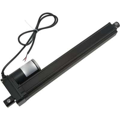 Actionneur Électrique 12V 3000N Actionneur à Mouvement Linéaire pour Élévateur Industriel Moteur à Balais CC 350mm   13.8in