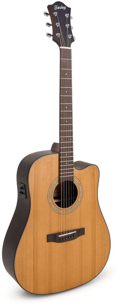 Westerngitaar - Met gratis lessen - incl. gigbag - Hout/naturel Fazley