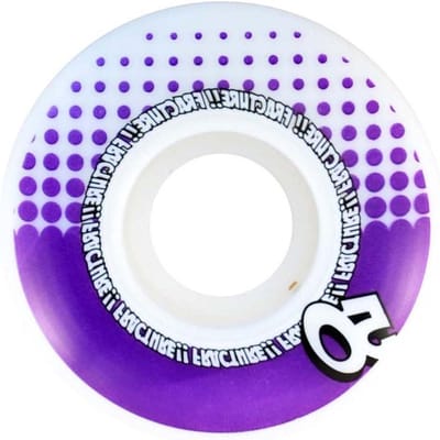 Skateboard Wielen - Skate Wielen - Skateboarden - Super Hoge Rebound - 50 mm 100a - Paars