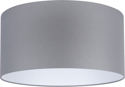 Uniqq Lampenkap stoffen grijs Ø 50 cm – 25 cm hoog
