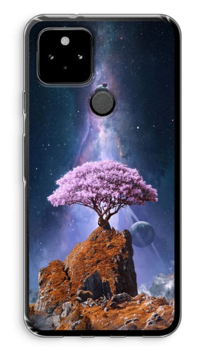Case Company® - Hoesje geschikt voor Google Pixel 5 hoesje - Ambition - Soft Cover Telefoonhoesje - Bescherming aan alle Kanten en Schermrand