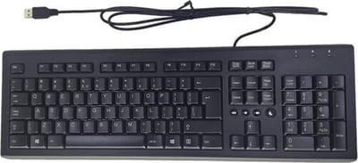 HP 697737-L31 toetsenbord USB QWERTY International Engels  Zwart