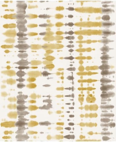 Village People tie-dye oker/beige behang (vliesbehang, geel)