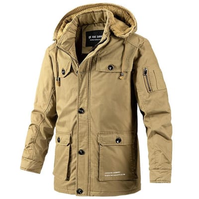 Winter Jeugd Katoen-gewatteerde Jas Heren Medium Lang Slim Gewassen Katoen-gewatteerde Jas Dikke Jas Katoen-gewatteerde Jas Trend Tooling 4XL