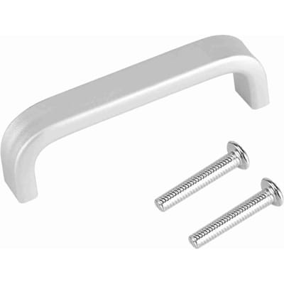 Deurklinken van aluminiumlegering Mat oppervlak Beslag voor keukenkastmeubilair 128 mm Massief