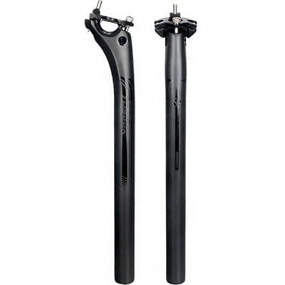 Lichtgewicht fietszadelpen Carbonvezel zadelpen Verstelbare fietszadelbuis voor racefiets 31.6 x 400mm