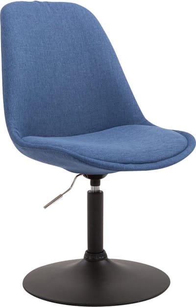 CLP Maverick Eetkamerstoel - Stof blauw zwart