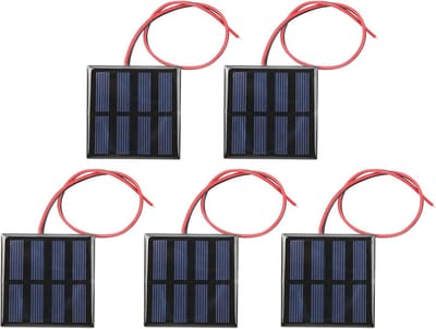 Mini Zonnepaneel DIY Kits - 5 Stuks voor Mobiele Oplader en Zonnewerk