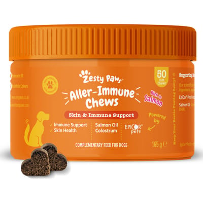 Zesty Paws Aller-Immune Chews zalm - 50 Kauwtabletten