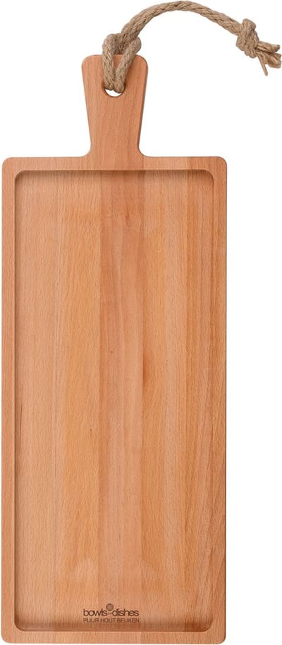 Bowls and Dishes | Puur Hout | Duurzaam | Beuken Foodplank 49 x 18,5 x 2 cm