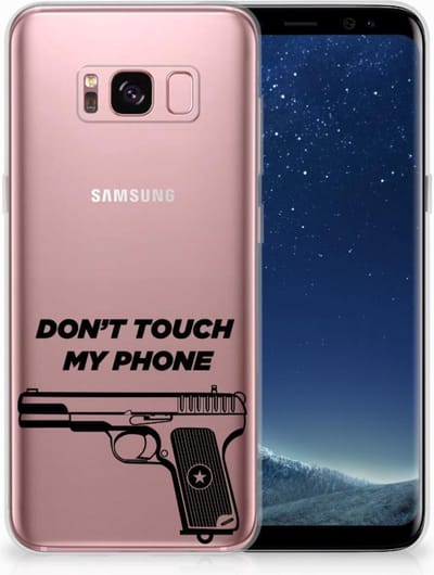 Samsung Galaxy S8 Silicone-hoesje Pistol DTMP