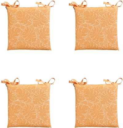 Madison - Zitkussen - Universeel - 4st - 46x46cm - Outdoor Palm Yellow