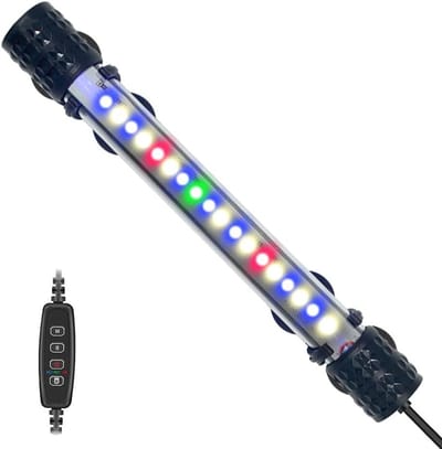 Aquarium LED Verlichting - Vistank Lamp - Planten Groei - Automatische Timer - 18 cm - Meerdere Kleuren