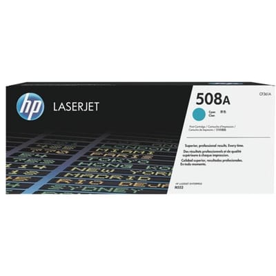 HP 508A - Tonercartridge - Origineel - Standaard Capaciteit - Cyaan