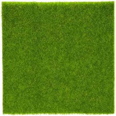 Kunstgras Tuinmat voor Micro Landschap Decoratie - Perfect voor Tuin en Balkon (15x15cm)