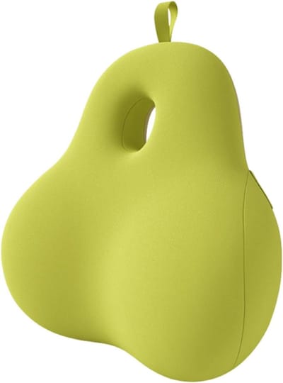 Lendensteun Rugkussen Taille Rugondersteuning Comfortabele Zittende Lendensteun Kussen Stoel Rugkussen voor Autobank, Groen