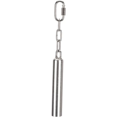 Clochettes d'écureuil Clochettes en acier inoxydable Jouets pour oiseaux Grand perroquet Gris d'Afrique Ara Grande taille L