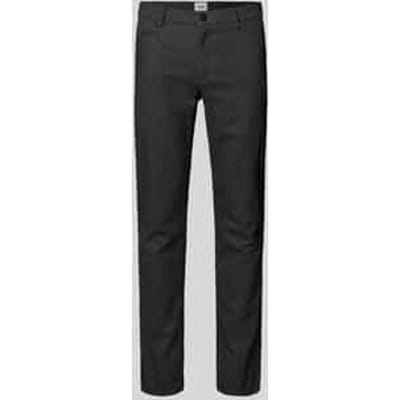 slim fit broek met achterzakken model 'Fabio'
