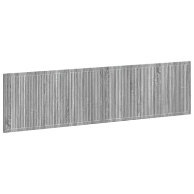 vidaXL - Wandgemonteerd - Hoofdbord - EDE - Grijs - Sonoma - Bewerkt - hout