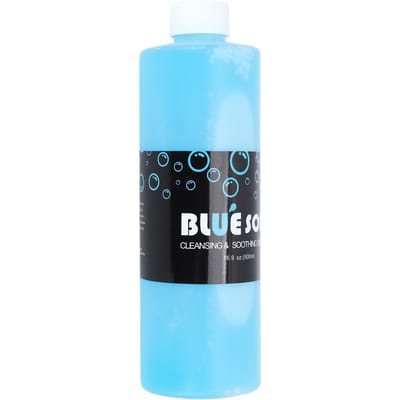 Blauwe Zeep Tattoo Reinigingsoplossing 500ml Zacht Verfrissend Verzachtend Reinigend Tattoo Wasmiddel blue