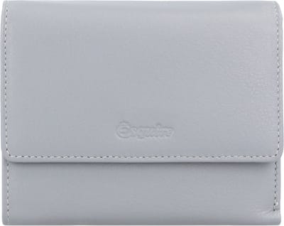 Esquire Viktoria Portemonnee RFID Leer 12 cm - Dames - Horizontaal - grau