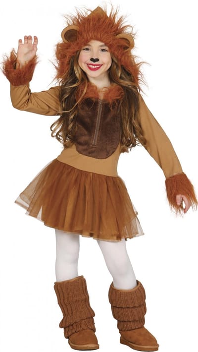 Fiestas Guirca - Kostuum Leeuw (7-9 jaar) - Carnavalskleding - Carnaval - carnavalskleding 2027 - Carnaval kostuum