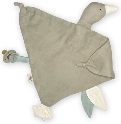 Saga Copenhagen - Knuffeldoekje Bliki - Fopspeendoekje - Green Tea - 44x46cm - Organisch Katoen