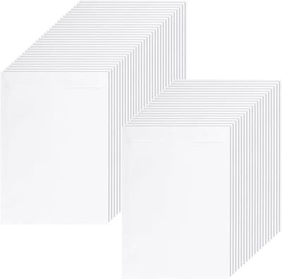 Zelfsluitende witte enveloppen 324 x 229mm, 80gsm, pak van 50, ideaal voor verzending en archivering