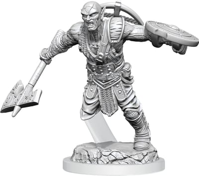 D&D Nolzur's Marvelous Miniatures Earth Genasi Fighter Male