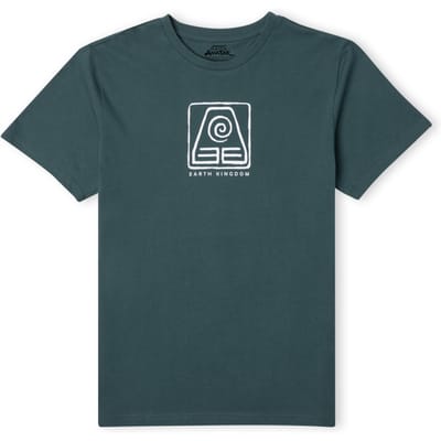 Avatar Earth Kingdom Unisex T-Shirt - Green - S