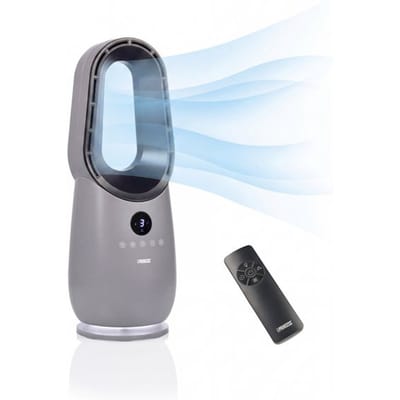 Princess Bladloze Torenventilator - 60 W – Krachtige & Stille Bladeless Fan met Afstandsbediening, Timer & LED‑Display – 75° Oscillatie – 3 Snelheden – 351582