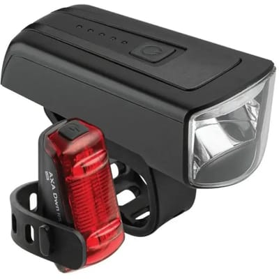 Set voor Voor- en Achterverlichting met Remlicht Axa DWN 70