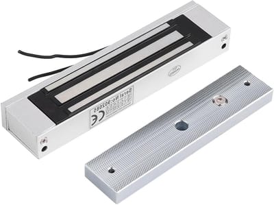 Elektrische Magneetdeurhanger 180kg - Mini Magnetisch Slot - Anti-diefstal Bevestiging - Betrouwbare Beveiliging - SnelShoppen