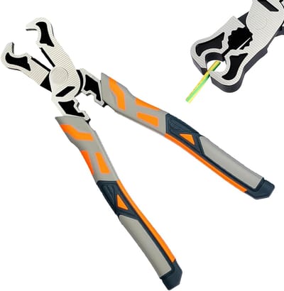 Draadnageltrekker - Krimptang - Kluswerkzaamheden - Geïntegreerde functies - 20 cm - Metaal