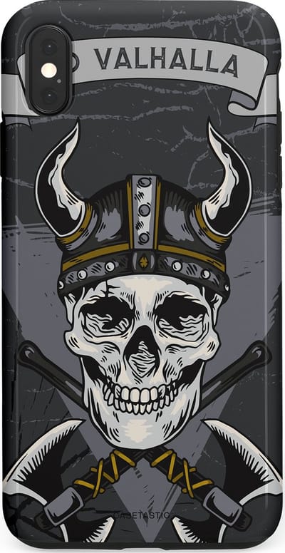 Casetastic Hoesje Geschikt voor Apple iPhone Xs Max - Stijlvolle Beschermende Duo-layer Case - Valhalla